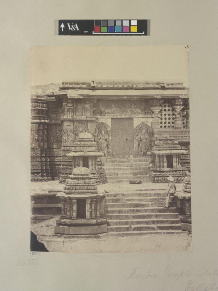 Hindoo Temple Sculptures, Southern India, Hullabeed top image