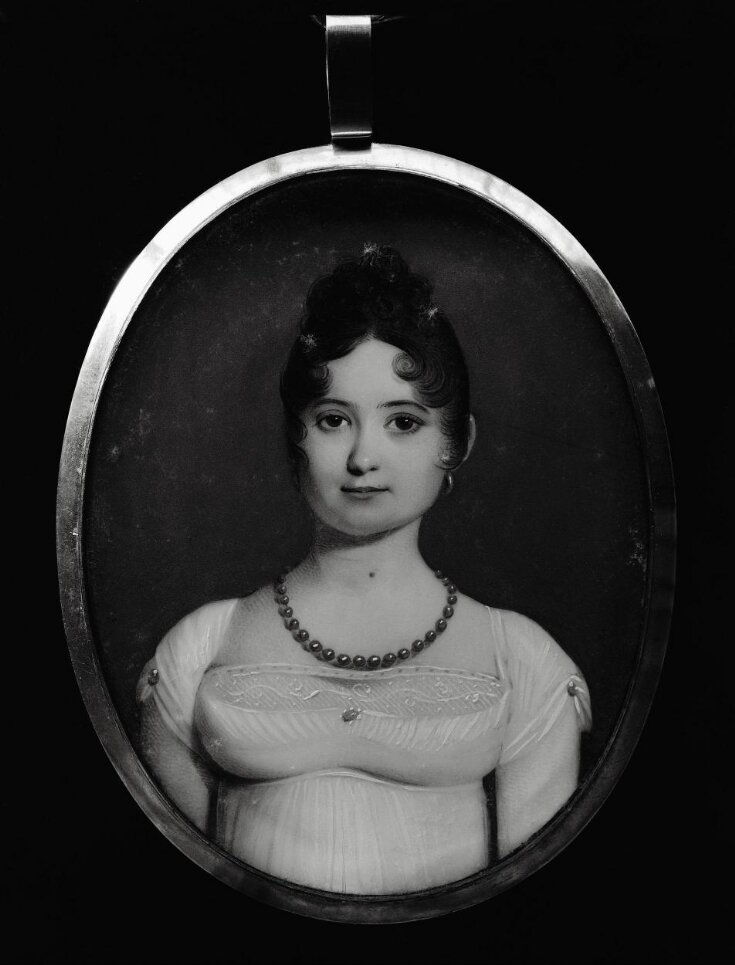 Portrait miniature of Eliza Pusey Wint top image