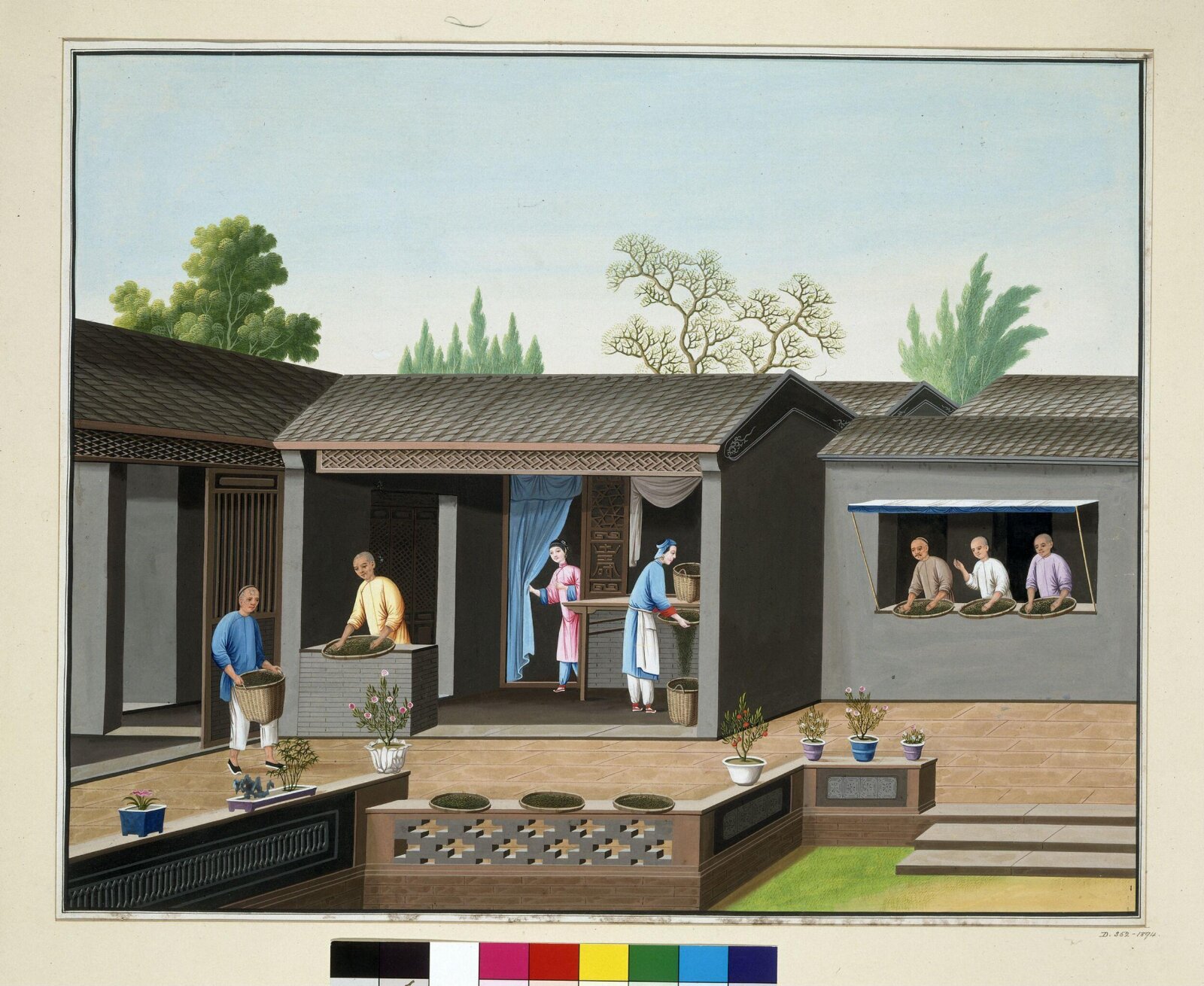 Rolling and Sieving, ca. 1800