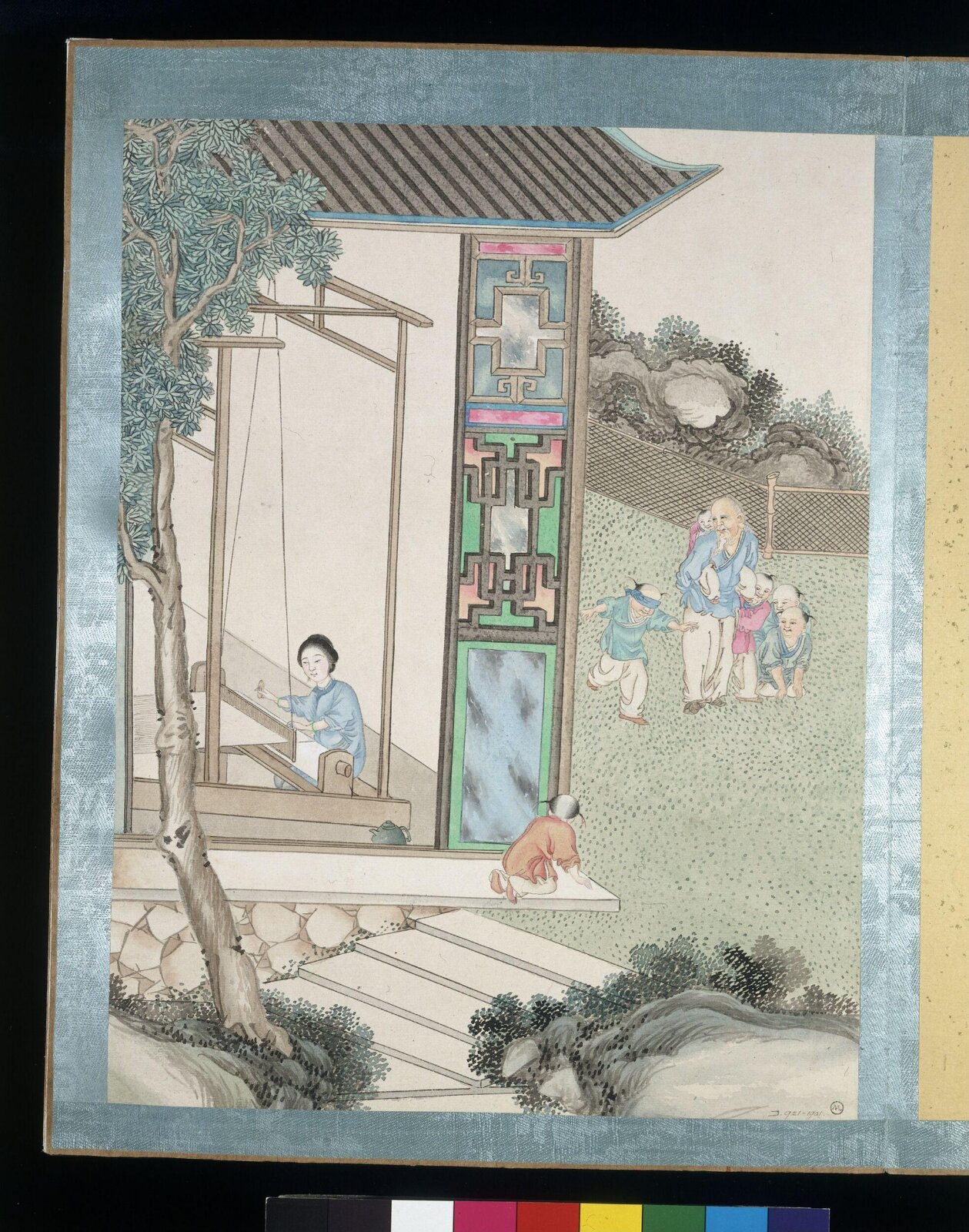 Weaving, Jun Wu, 1870-1890