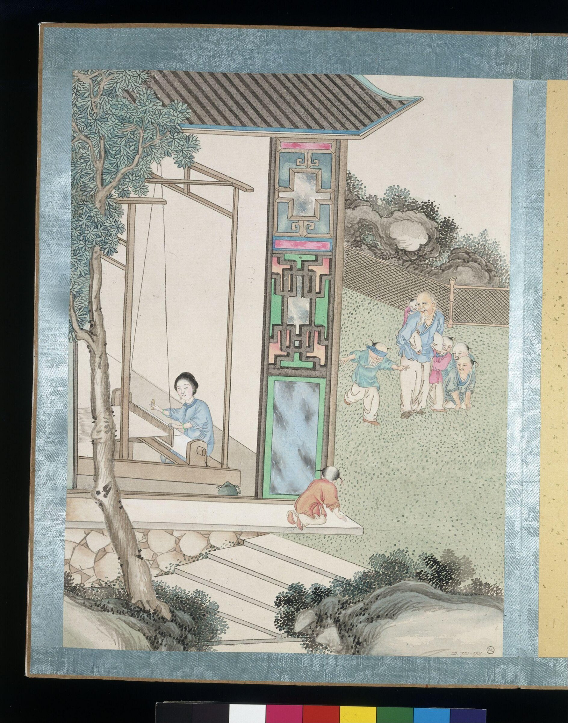 Weaving, Jun Wu, 1870-1890