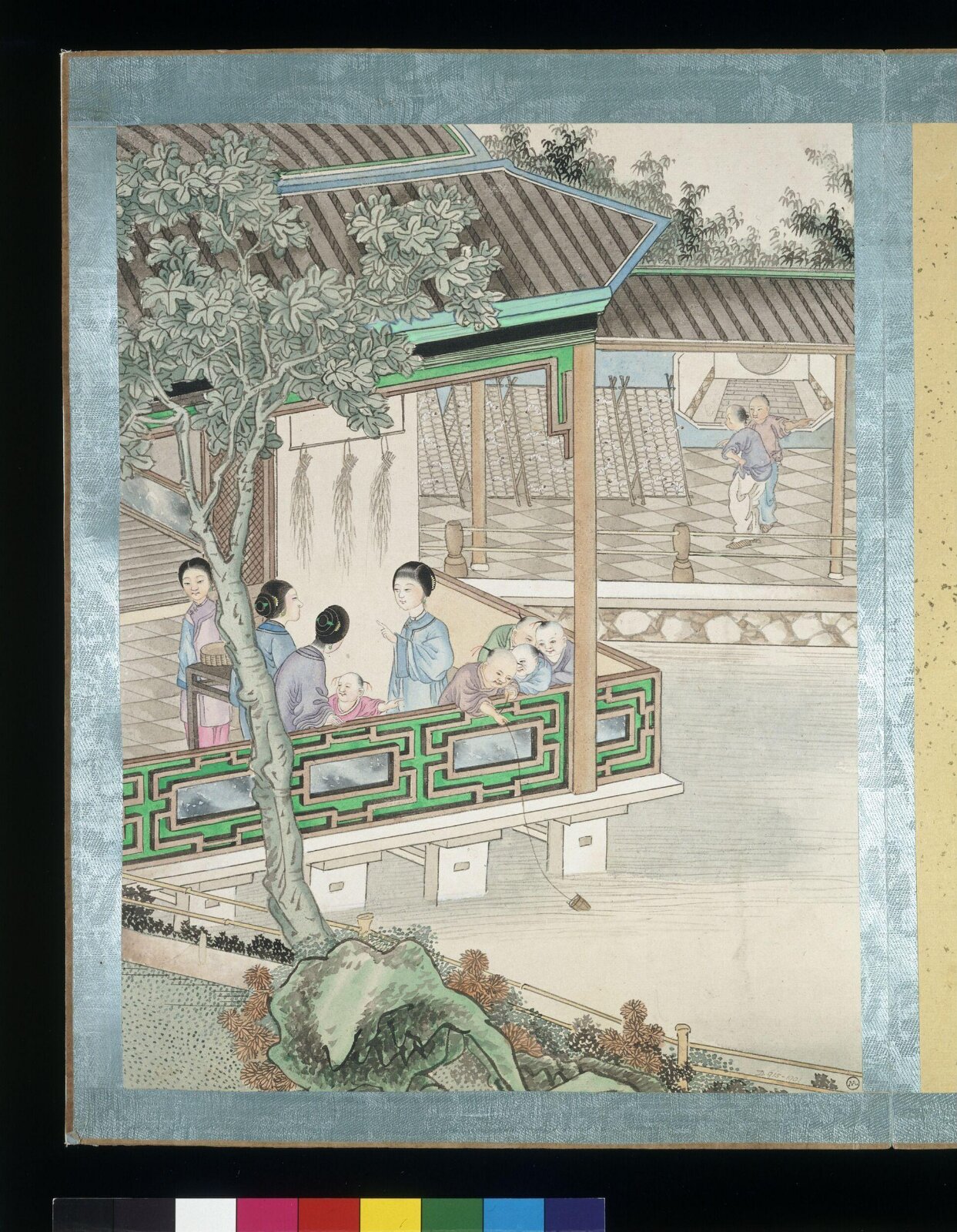 Silkworms Put on Cocoon Frames, Jun Wu, 1870-1890