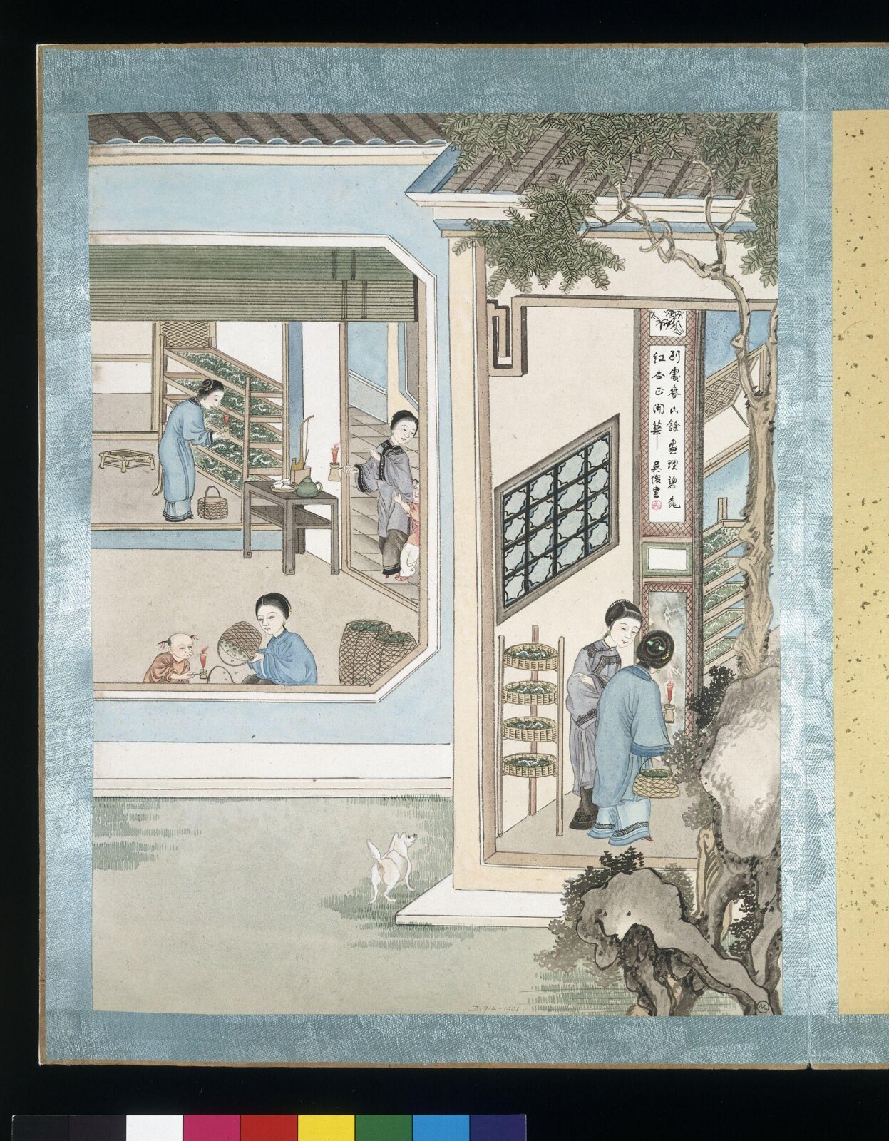 Keeping the Silkworms Warm, Jun Wu, 1870-1890