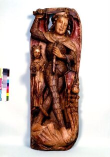 Saint Michael Attacking the Dragon and Weighing a Soul thumbnail 1