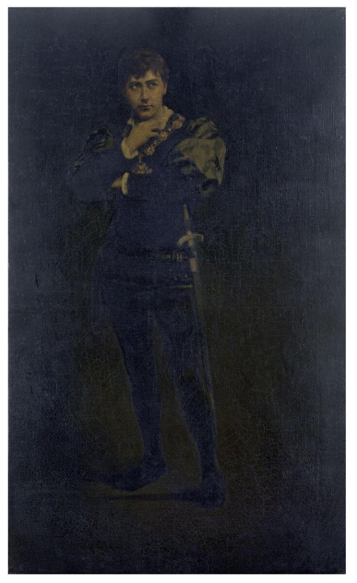 Edward Compton as Hamlet in Hamlet by William Shakespeare top image