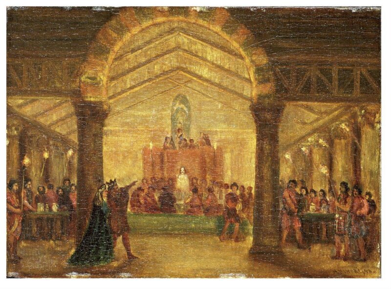 Scene from <i>Macbeth</i> by William Shakespeare