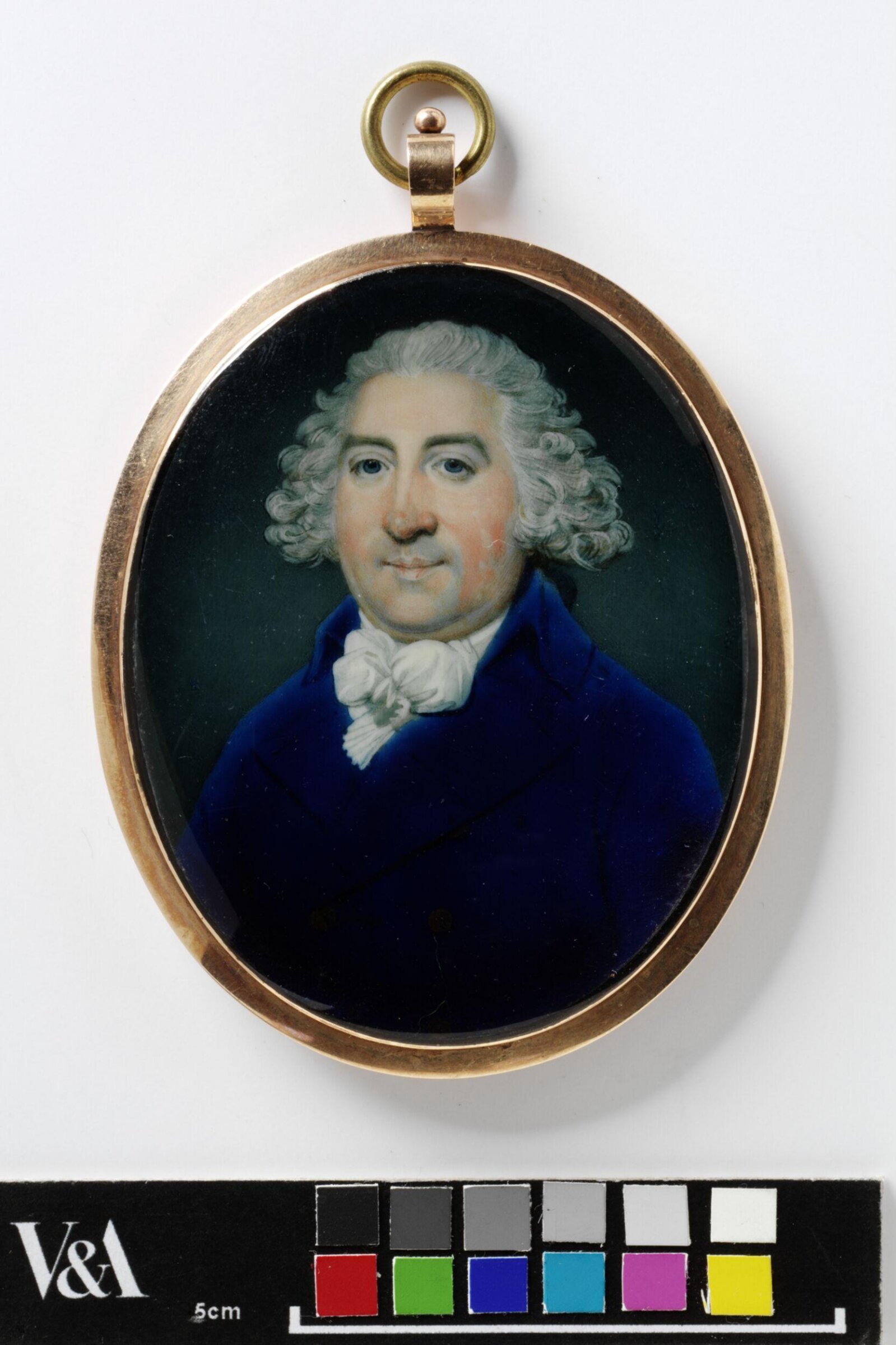 Portrait of an unknown man, Richard Crosse, 1785-1790