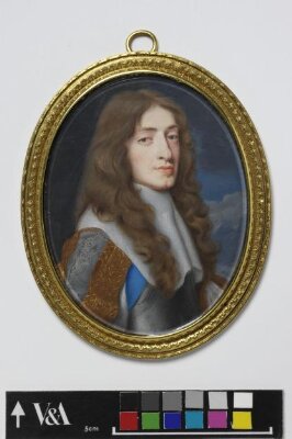 Portrait Miniature of James, Duke of York, later James II