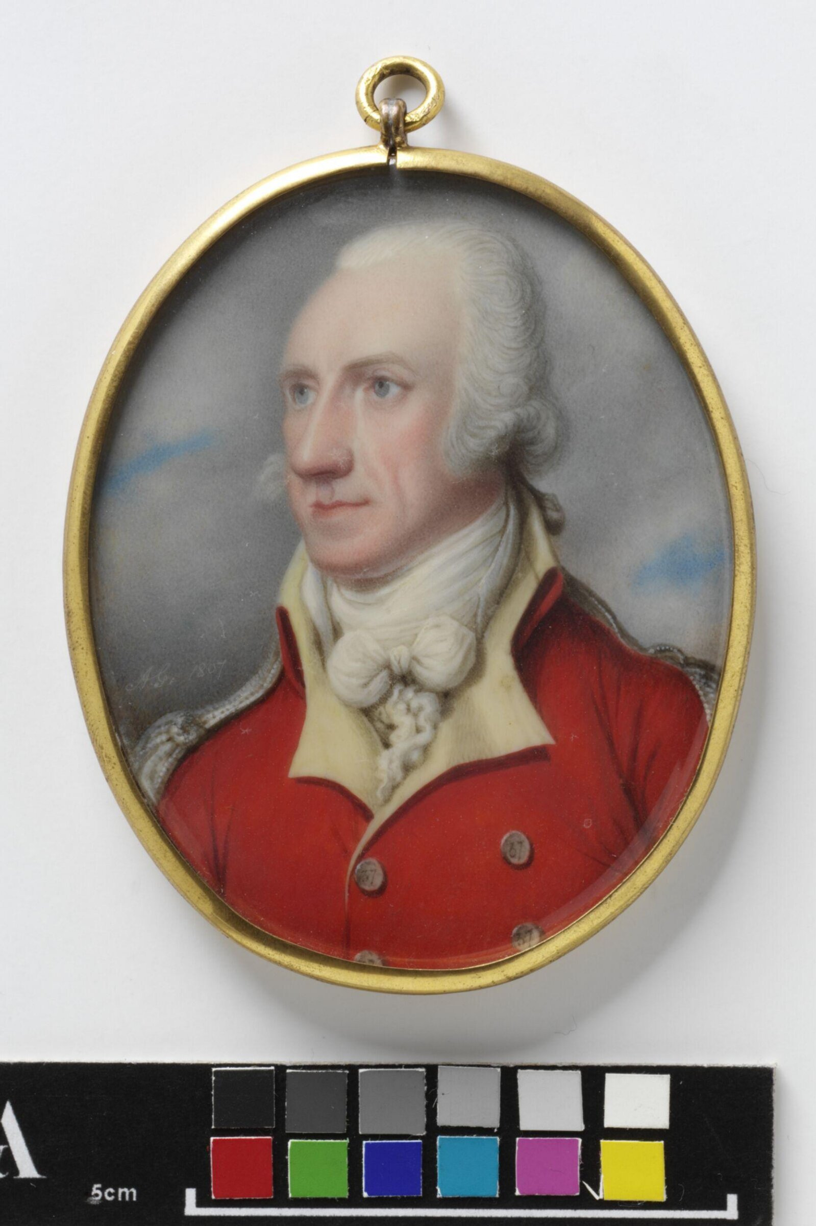 An officer of the 37th or North Hampshire Regiment of Foot, Alexander Gallaway, 1807