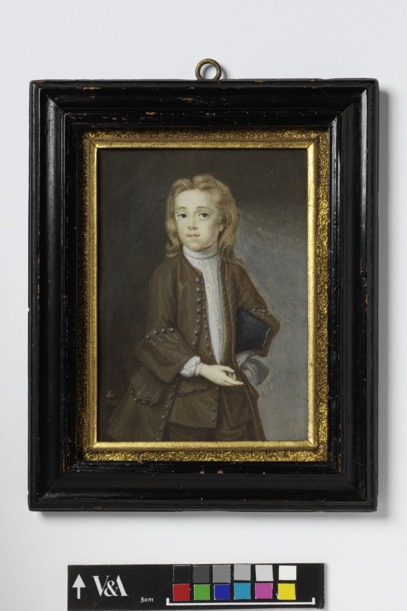Portrait of Andrew Benjamin Lens, son of the artist, Bernard Lens, 1723