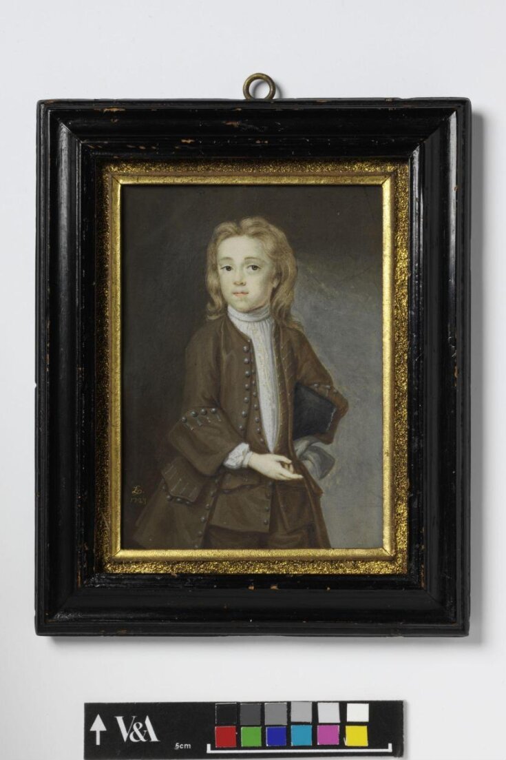 Portrait of Andrew Benjamin Lens, son of the artist top image