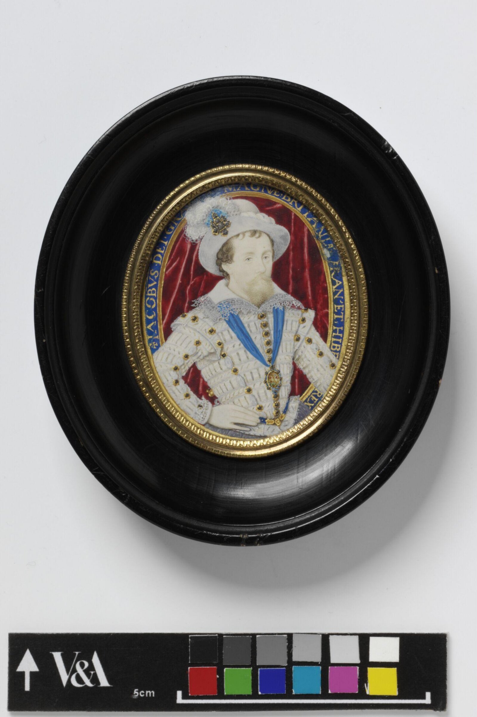 Portrait Miniature of King James I and VI, Nicholas Hilliard, 1604-1609