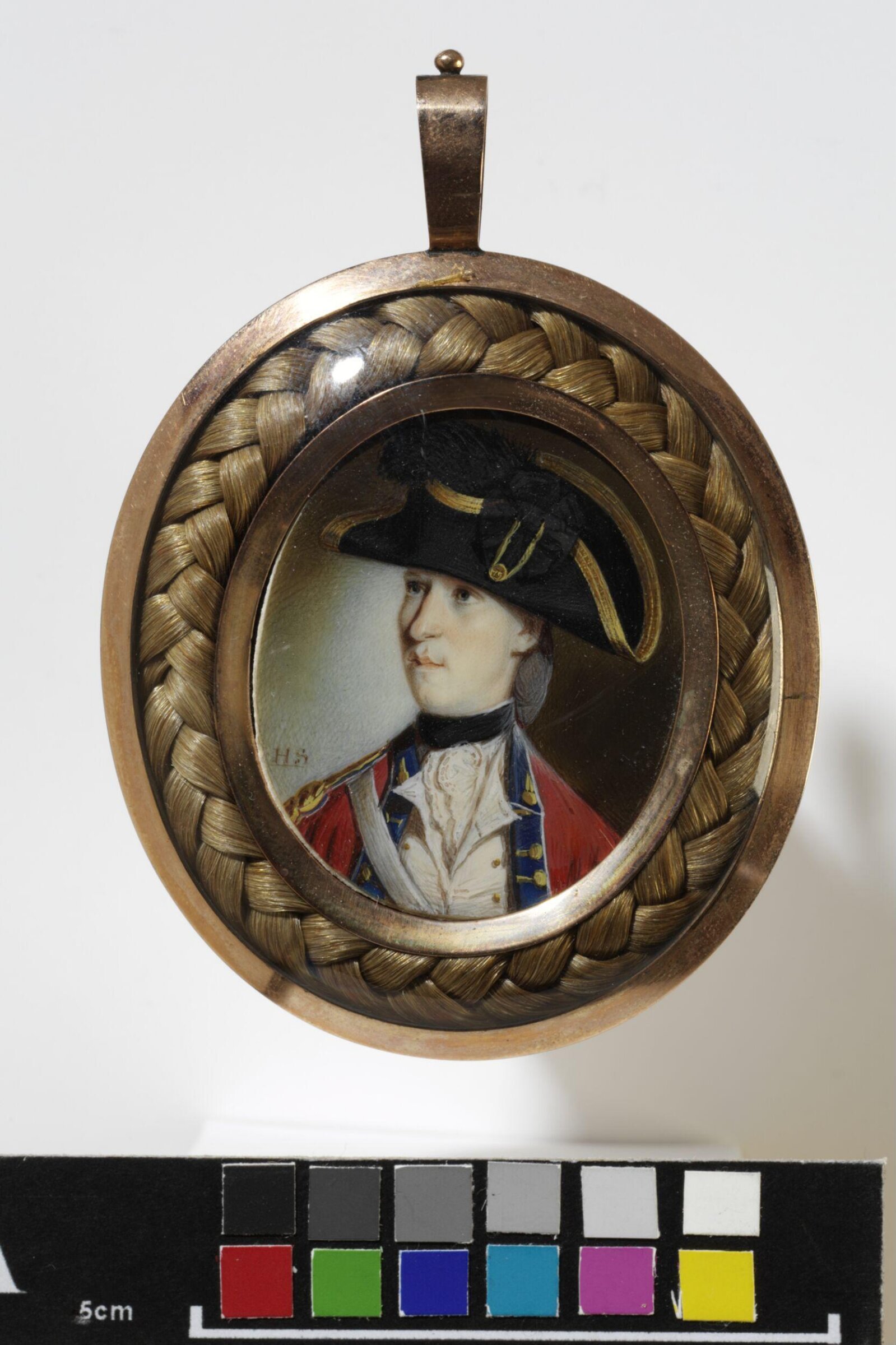 Portrait of a captain of the Grenadier Guards, Henry Spicer, 1770-1779