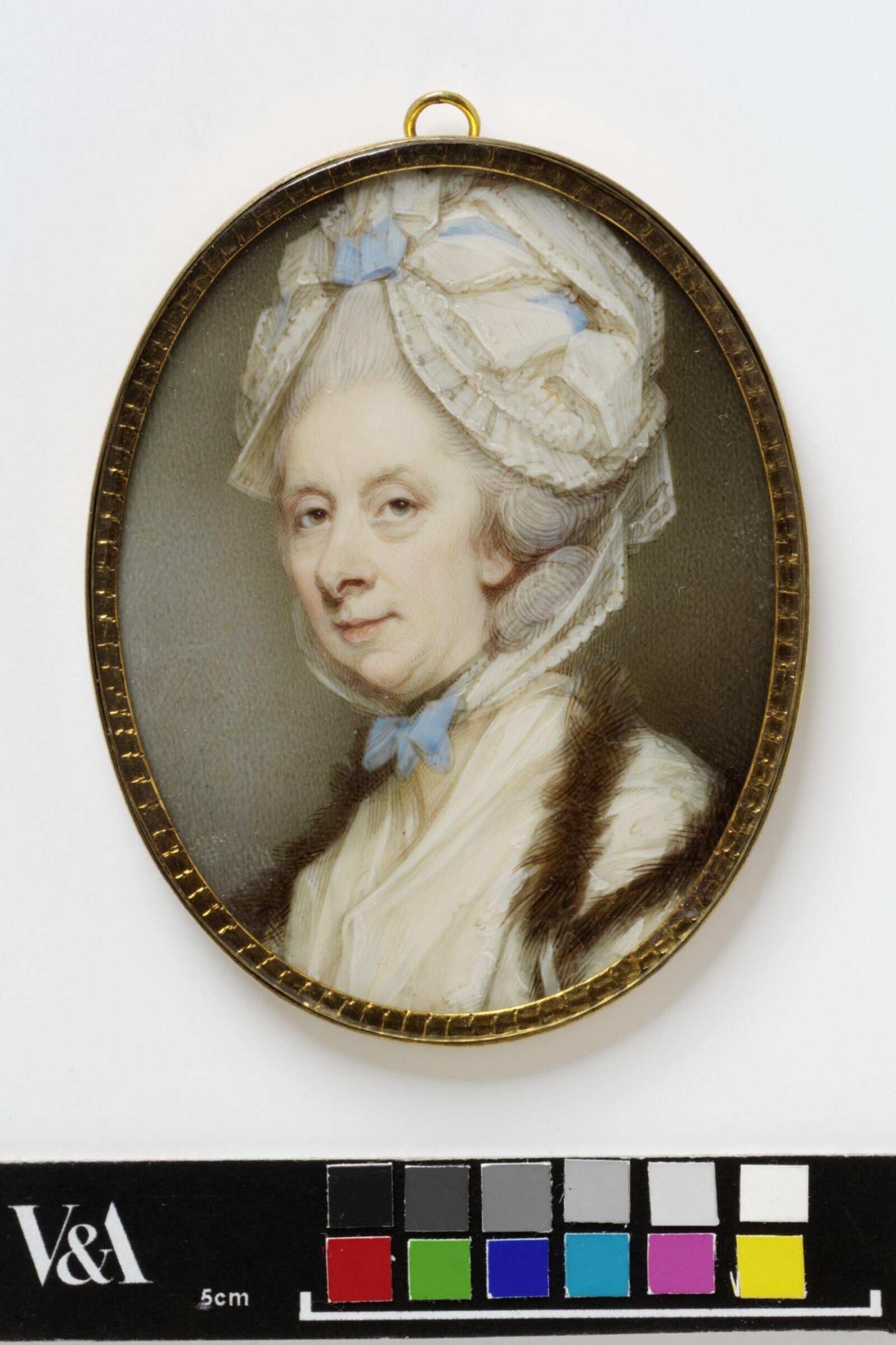 Portrait of an unknown woman, Jeremiah Meyer, ca. 1780