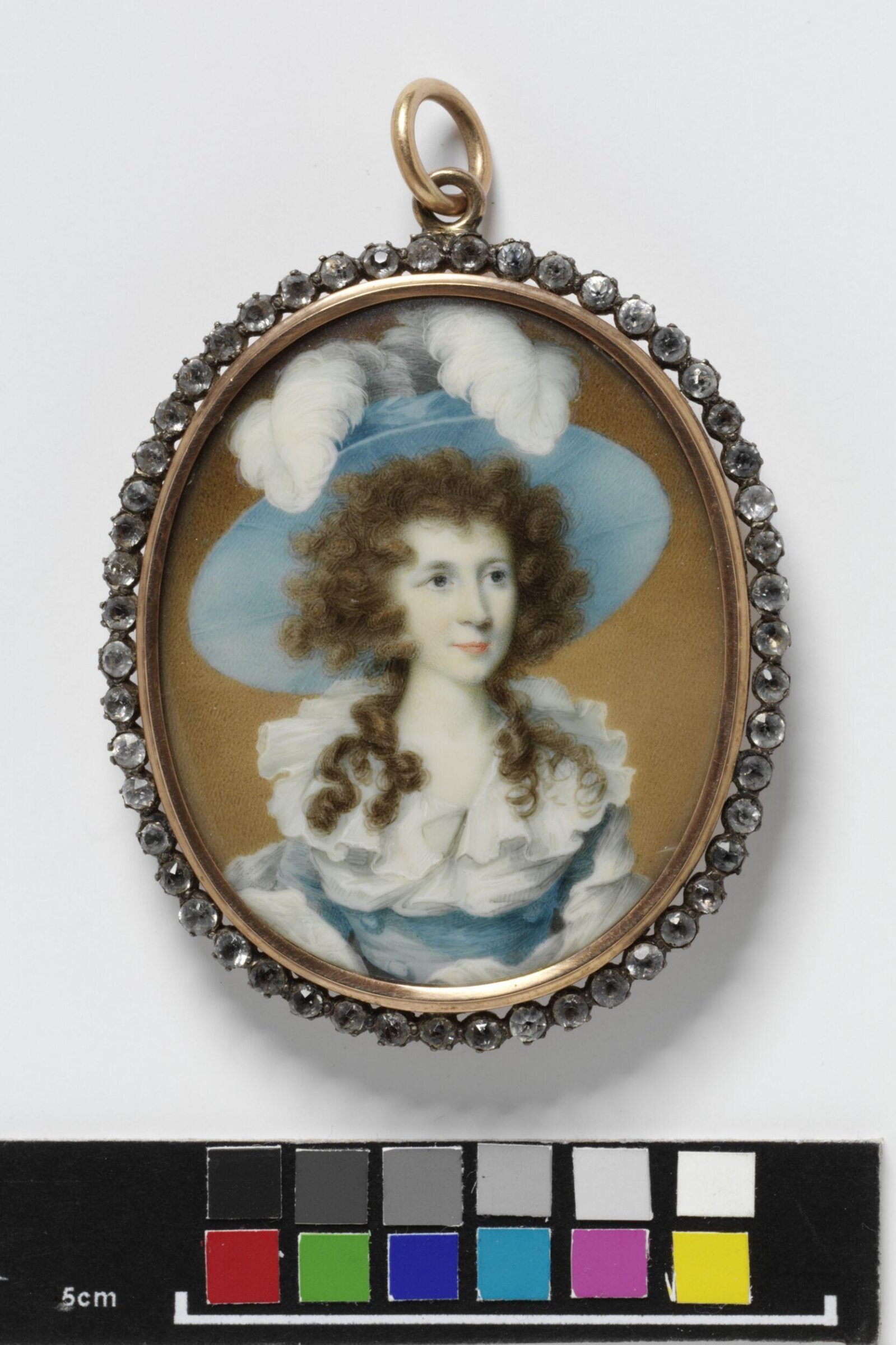 Portrait of an unknown woman, John Donaldson, ca. 1780-1789