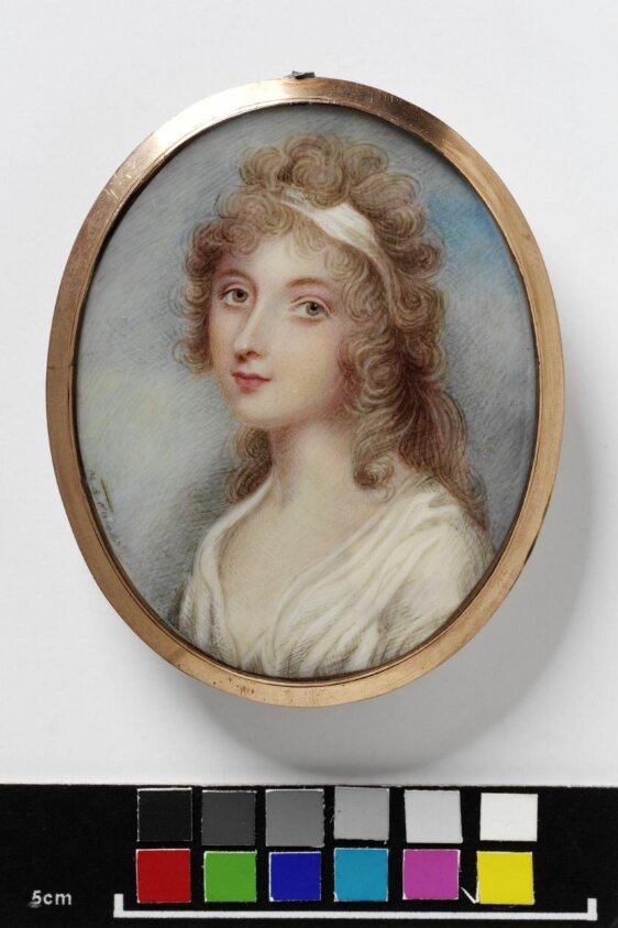 Portrait Miniature of an Unknown Woman