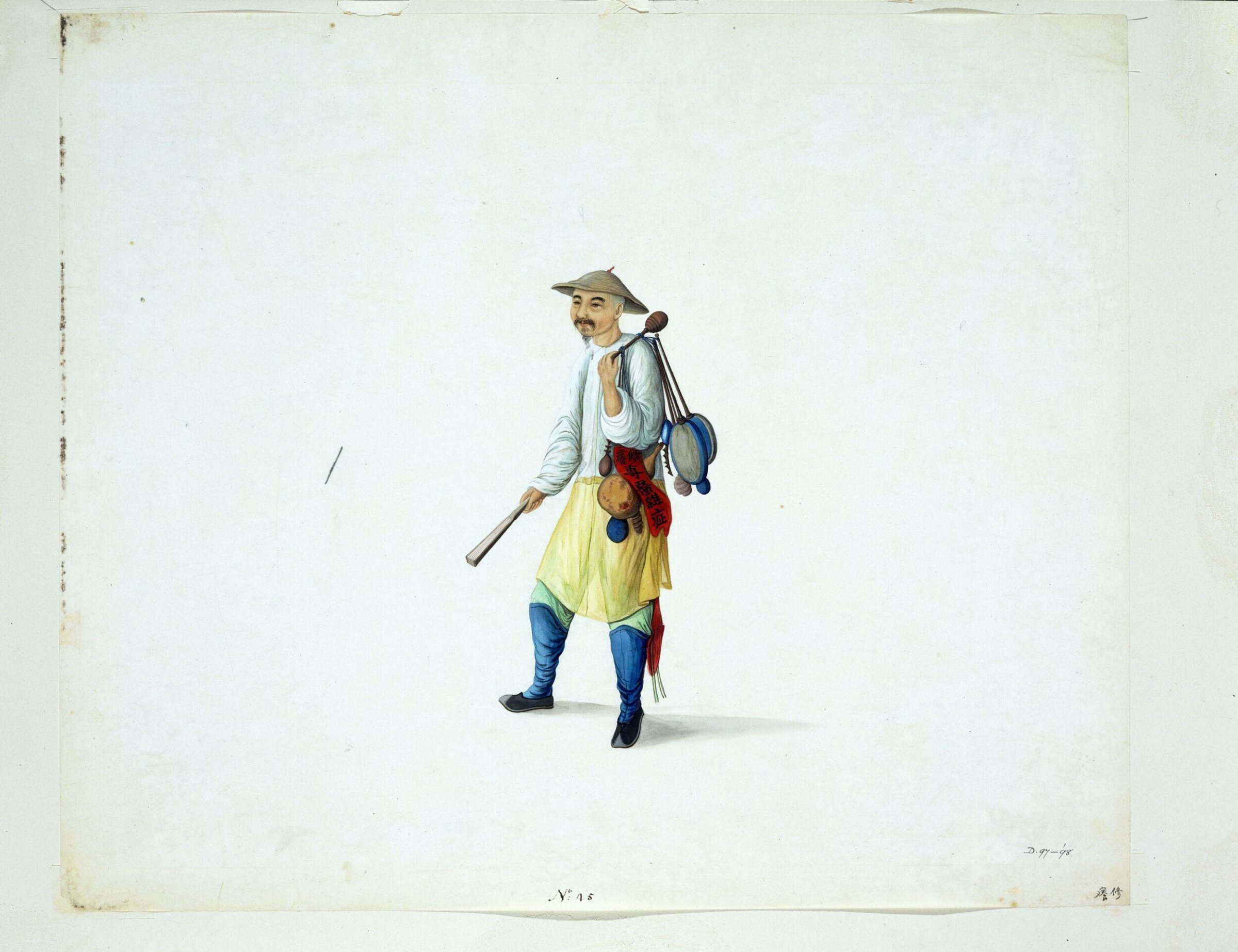 A Curer of Skin Disease, Puqua, ca. 1790