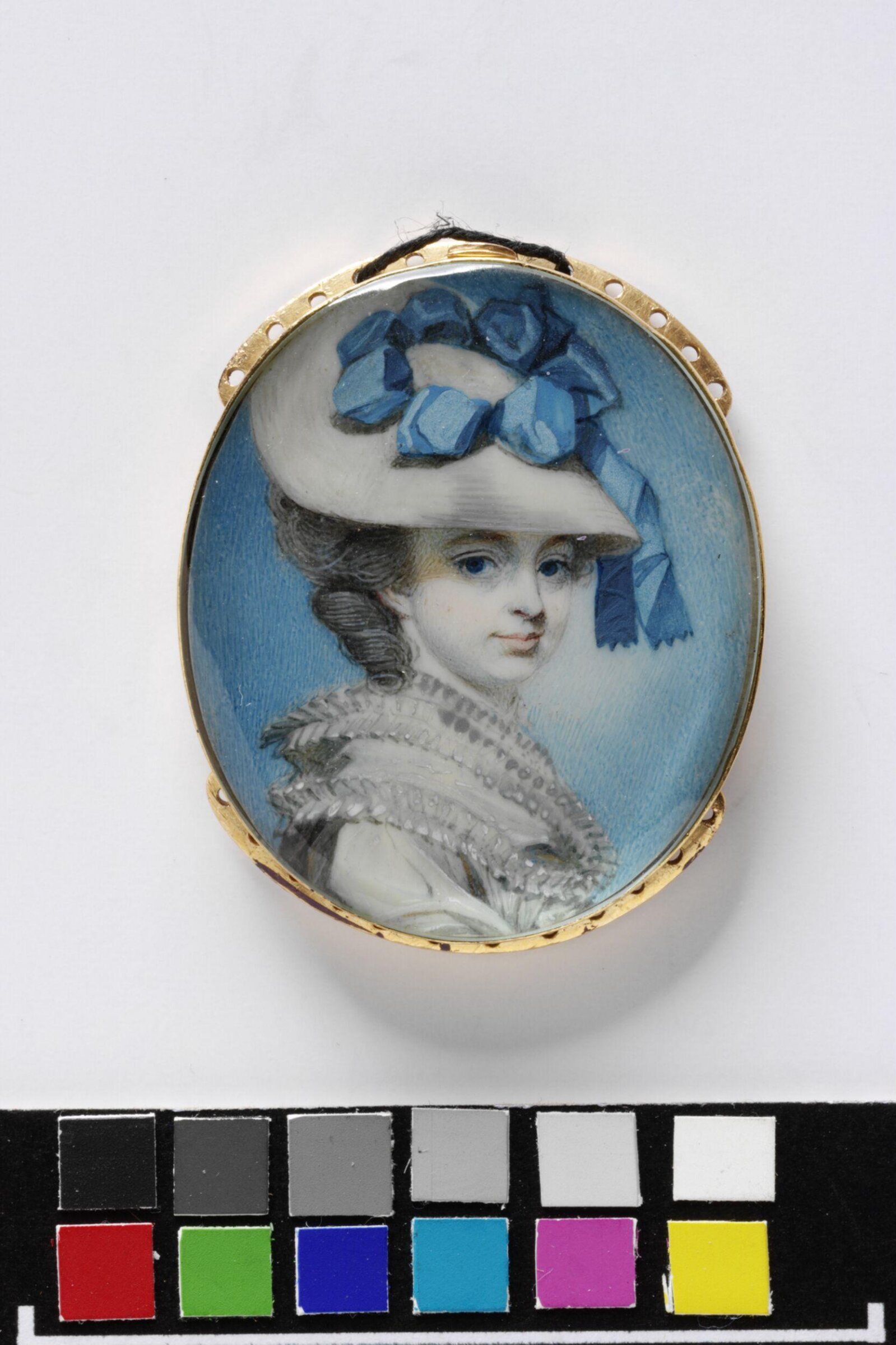 Portrait of an unknown woman, George Engleheart, 1780-1789