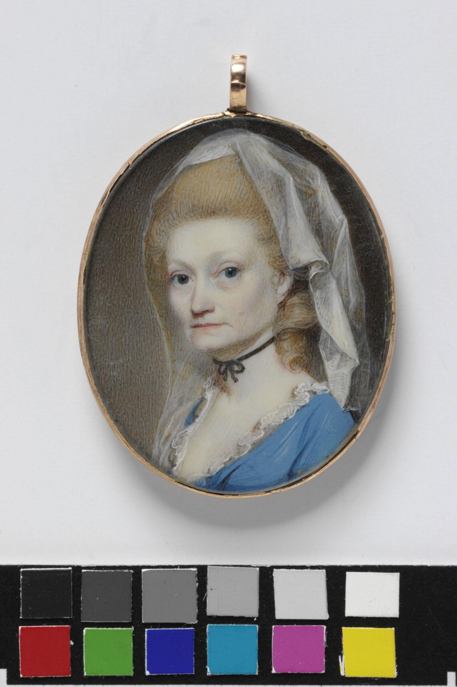 Portrait of an unknown woman, George Engleheart, ca. 1780