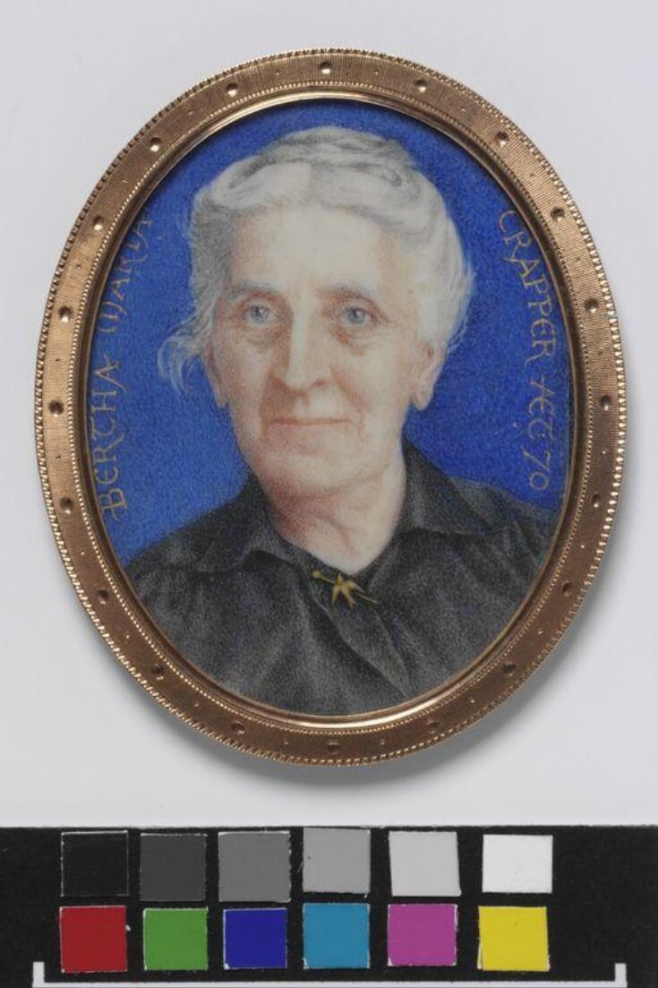 Bertha Maria Crapper, the artist's mother, aged 70 top image