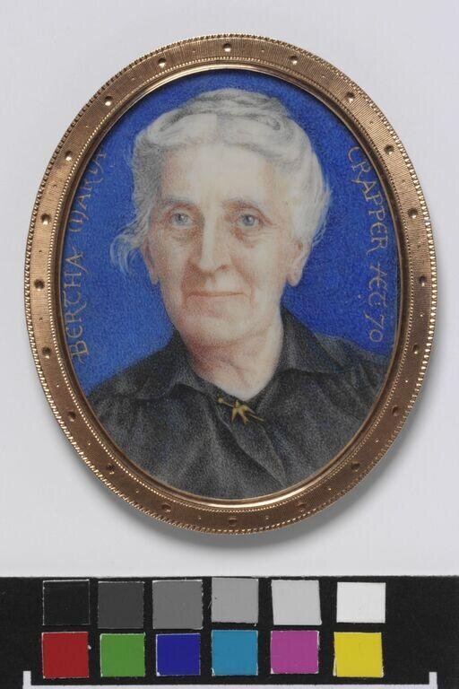Bertha Maria Crapper, the artist's mother, aged 70