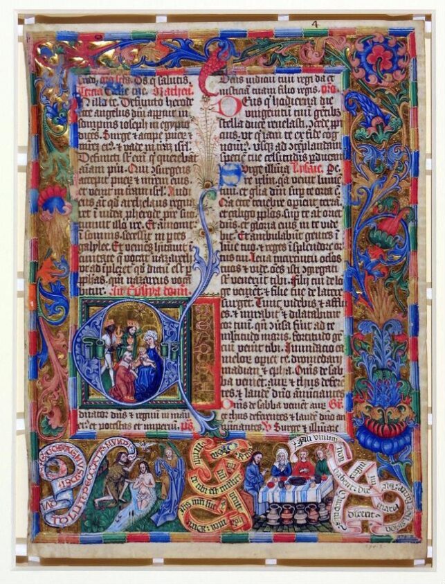 Leaf from the Giltlingen Missal (ca. 1485-1489) by Carl Wagner