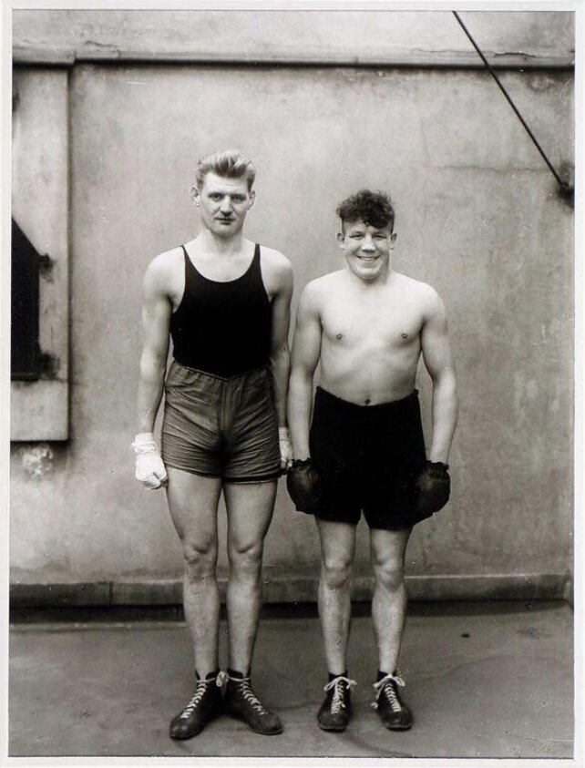 The Boxers - Paul Roderstein and Hein Hesse (1928) by Karin Sander