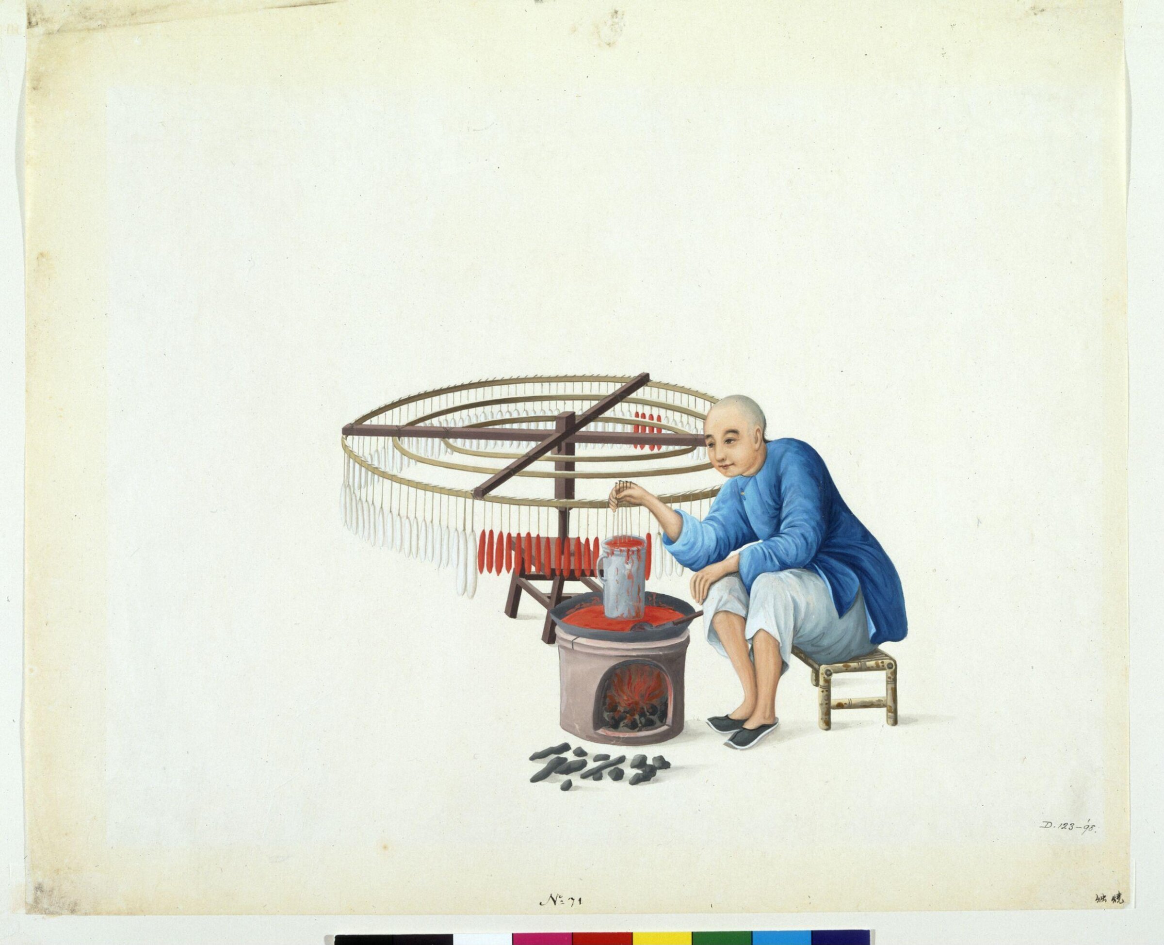 A Candle Maker, Puqua, ca. 1790