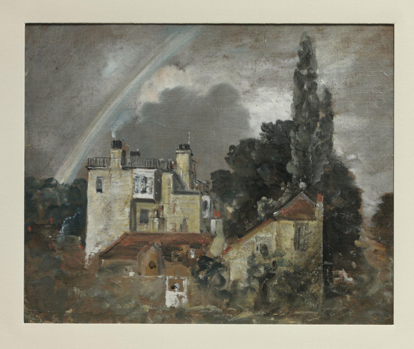 The Grove, or Admiral's House, Hampstead, John Constable, 1821-1822