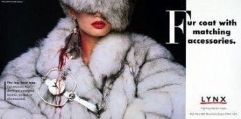 Fur Coat with Matching Accessories