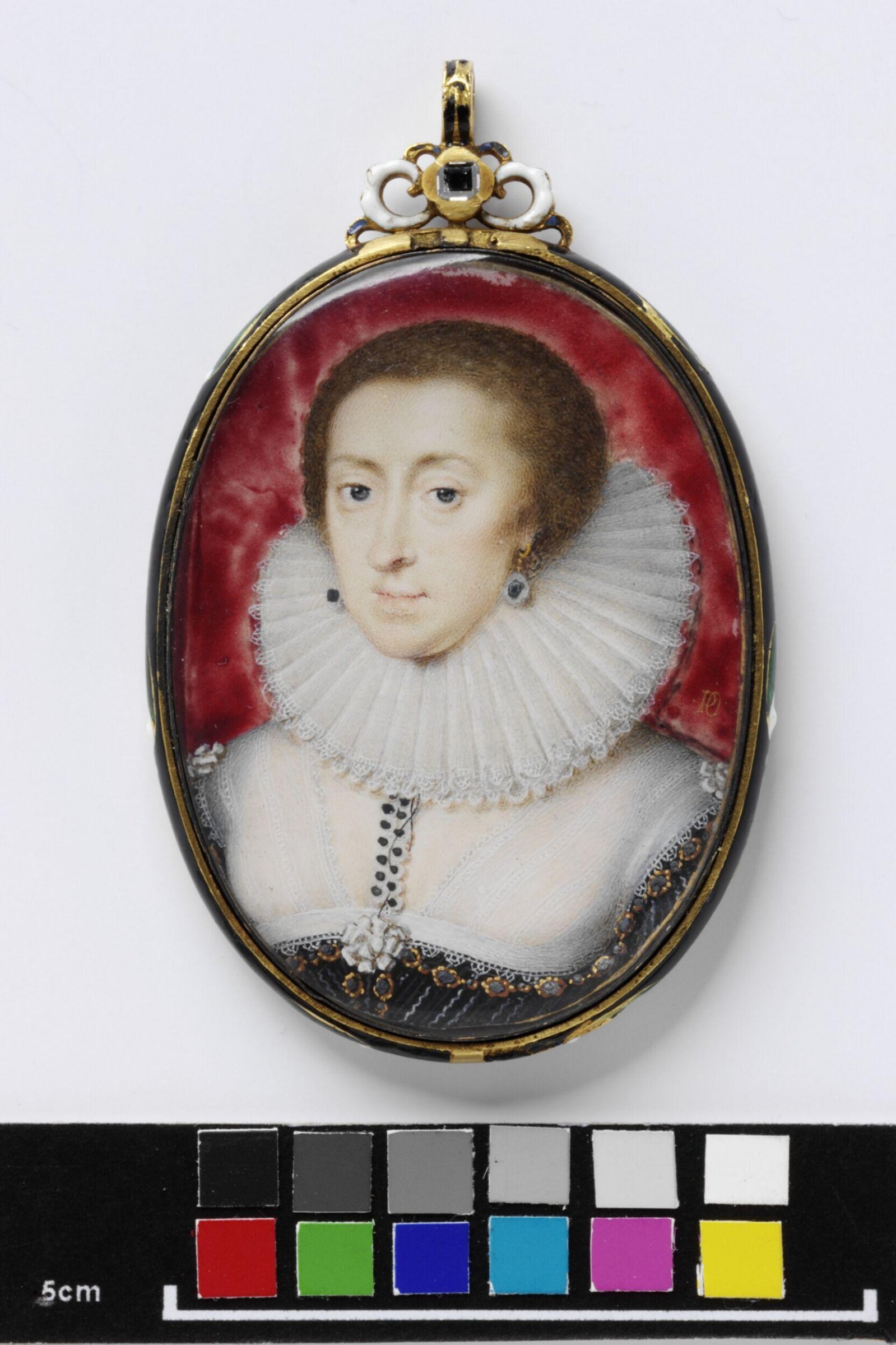 Portrait Miniature of Elizabeth of Bohemia, Peter Oliver, 1623-1626