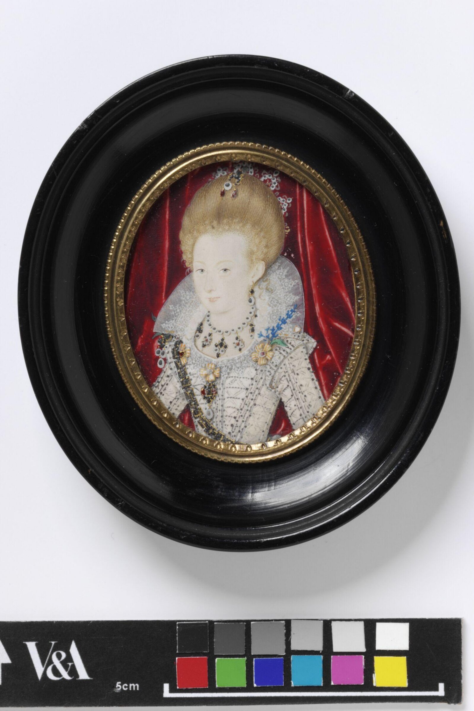 Portrait Miniature of Princess Elizabeth, later Queen of Bohemia, Nicholas Hilliard, 1606-1609