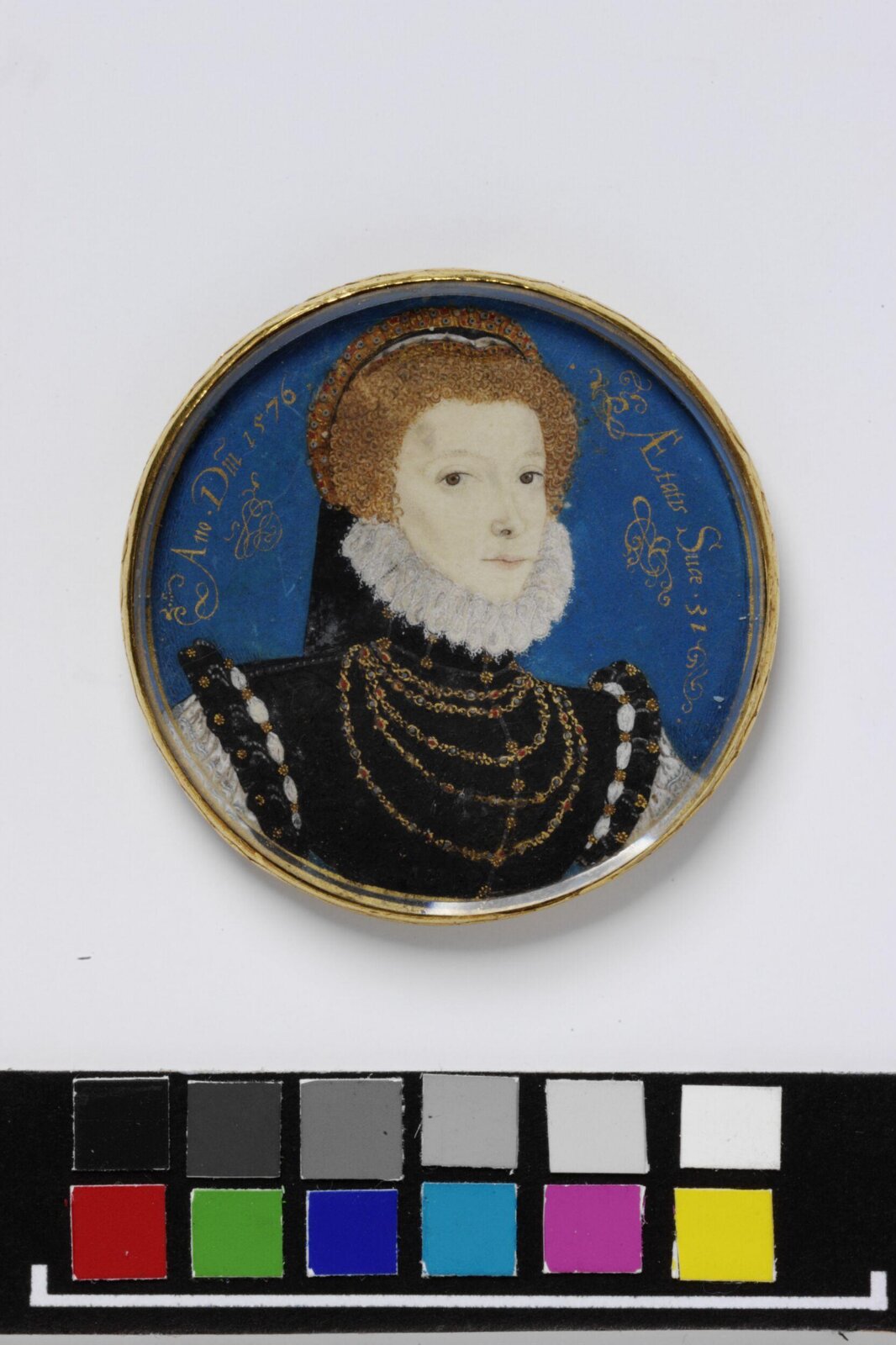 An Unknown Woman, Nicholas Hilliard, 1576