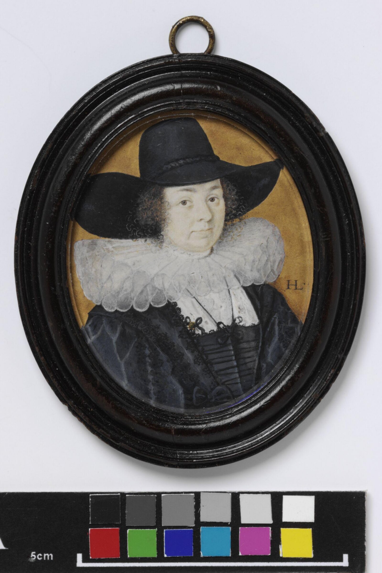Portrait Miniature of an Unknown Woman, Laurence Hilliard, ca. 1620-30