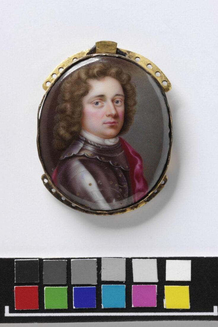 Portrait of an unknown man in armour top image