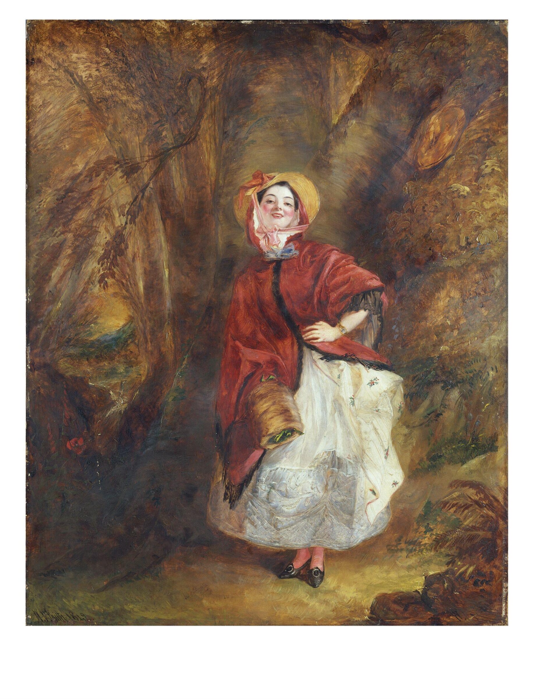 Dolly Varden, William Powell Frith, 1842