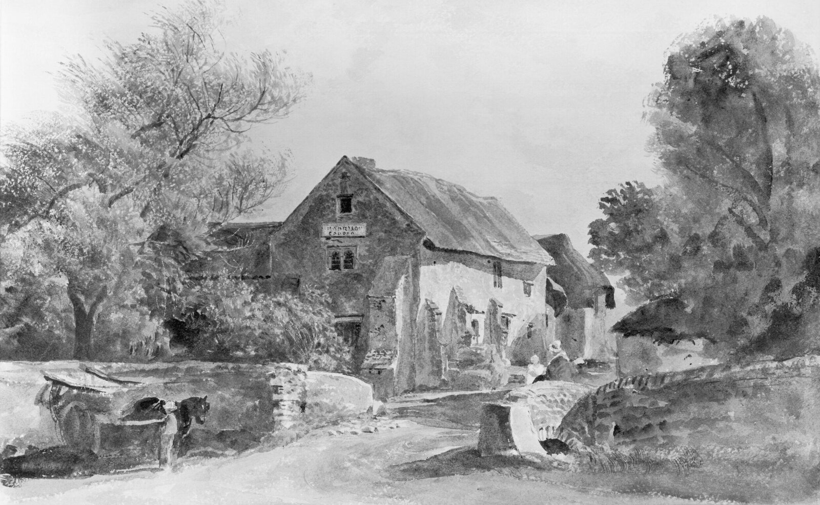 At Minehead, Peter De Wint, 1841