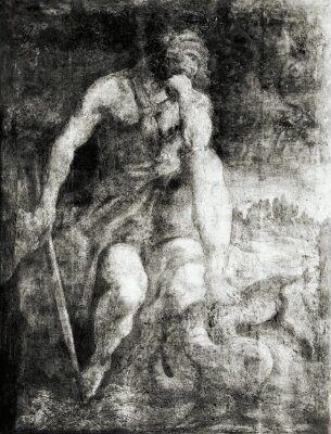 Hercules and the Hydra, Lodovico Carracci, 1594