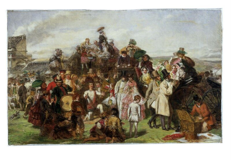 Sketch for 'The Derby Day'
