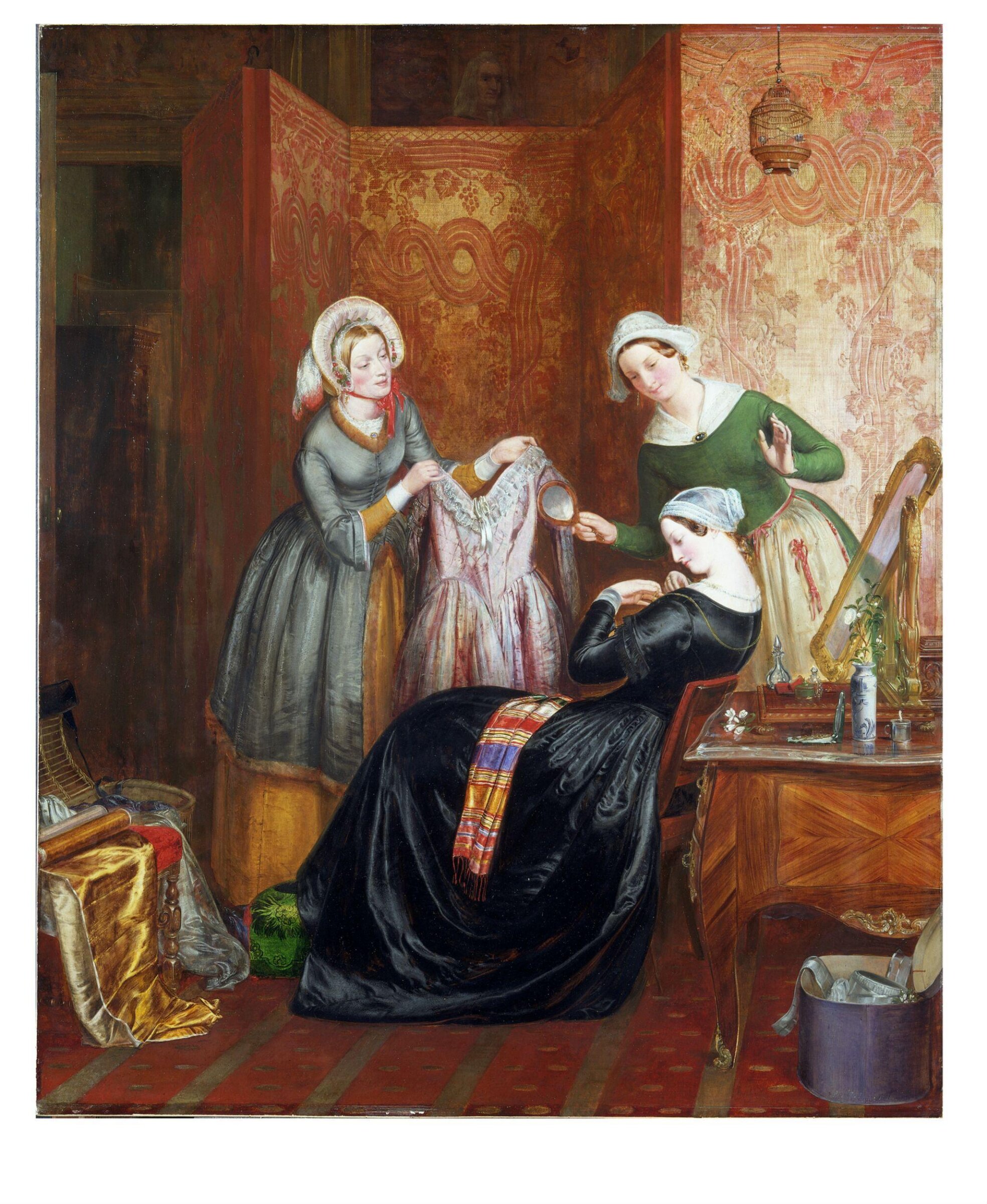 Throwing off Her Weeds, Richard Redgrave, 1846