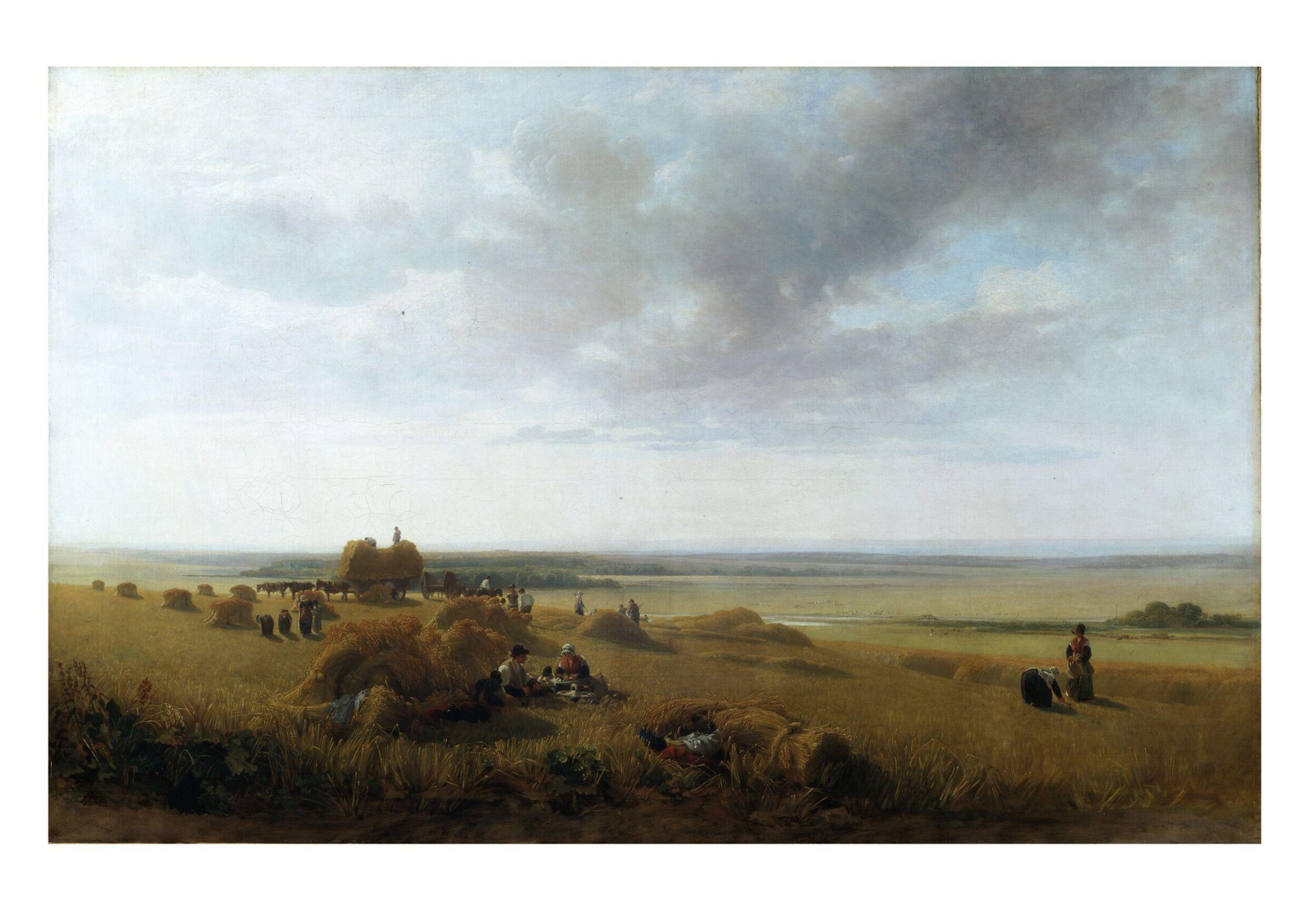 A Cornfield, Peter De Wint, ca. 1815