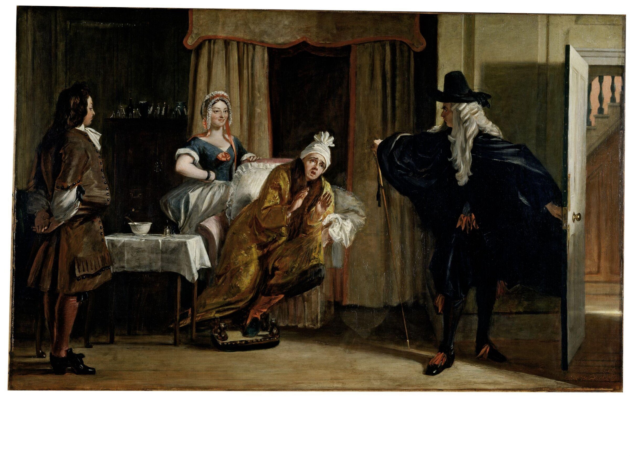Le Malade Imaginaire, Charles Robert Leslie, 1843