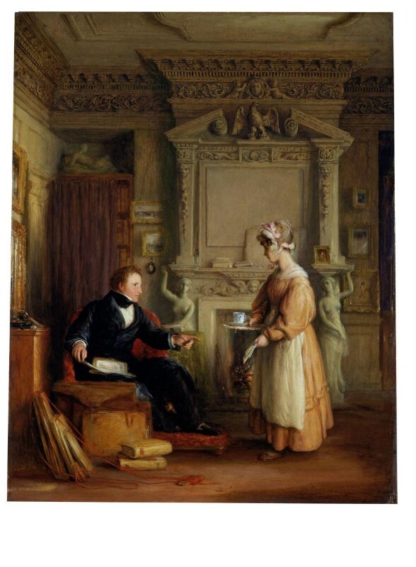 Interior with a Portrait of John Sheepshanks