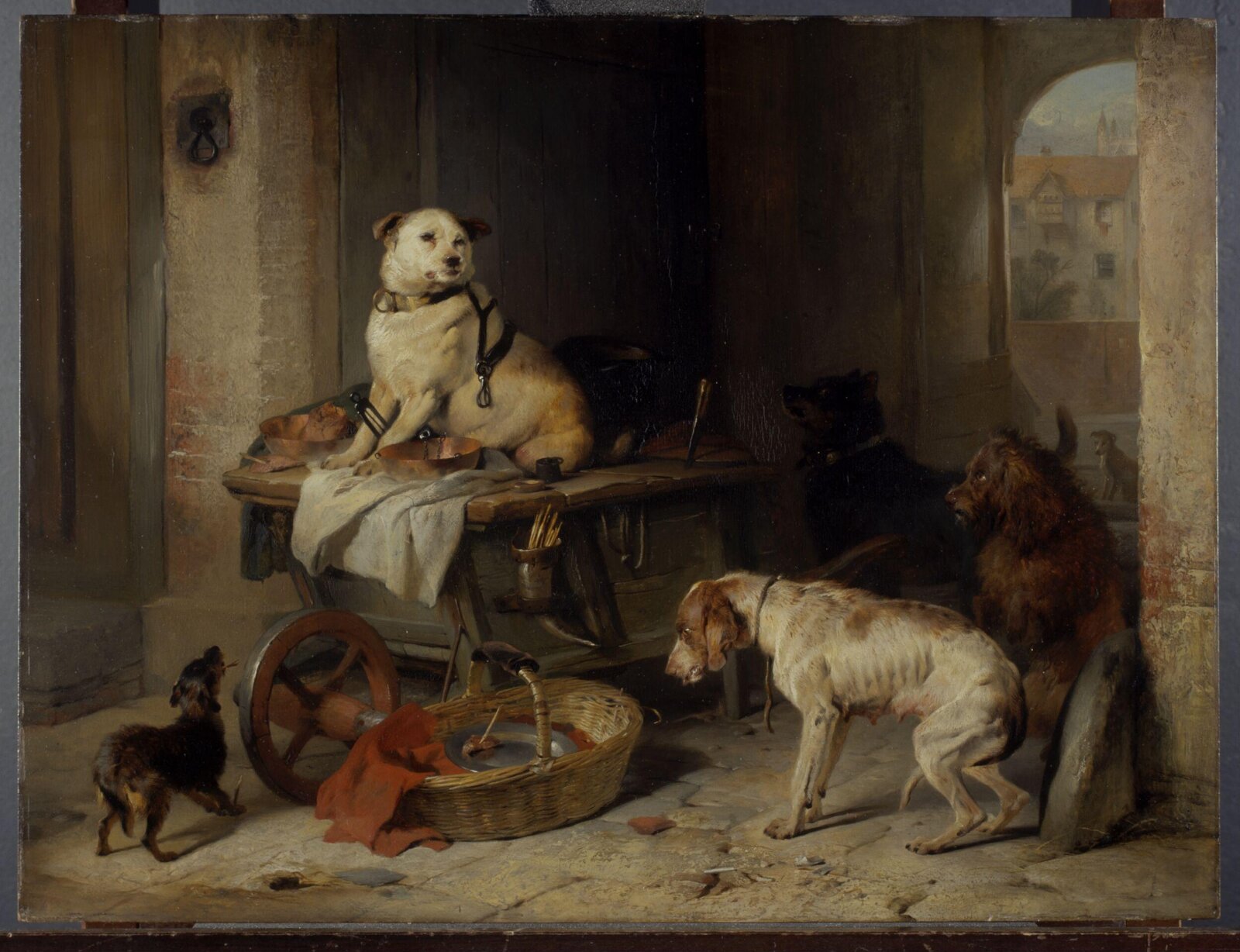 A Jack in Office, Edwin Henry Landseer, ca. 1833