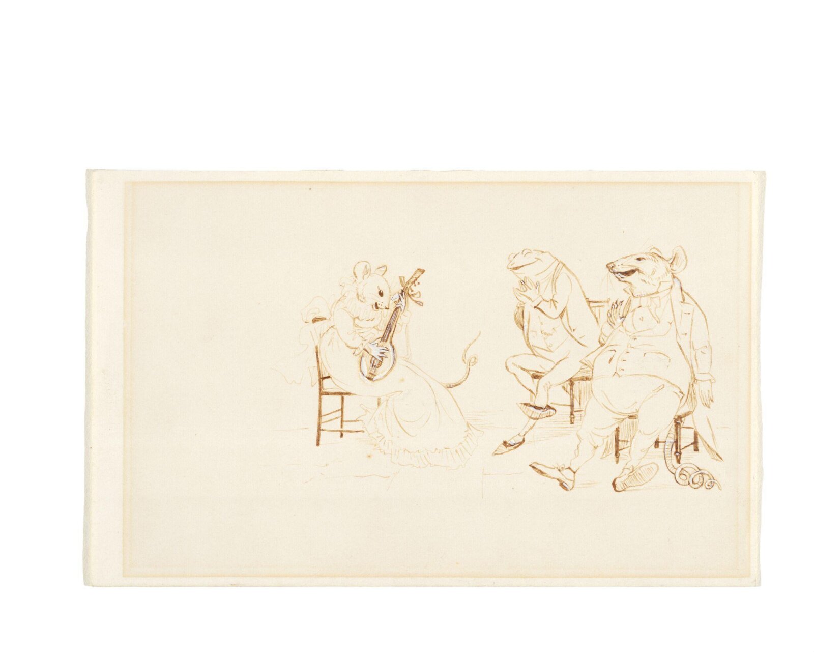 A Frog He Would A-Wooing Go, Randolph Caldecott, 1883