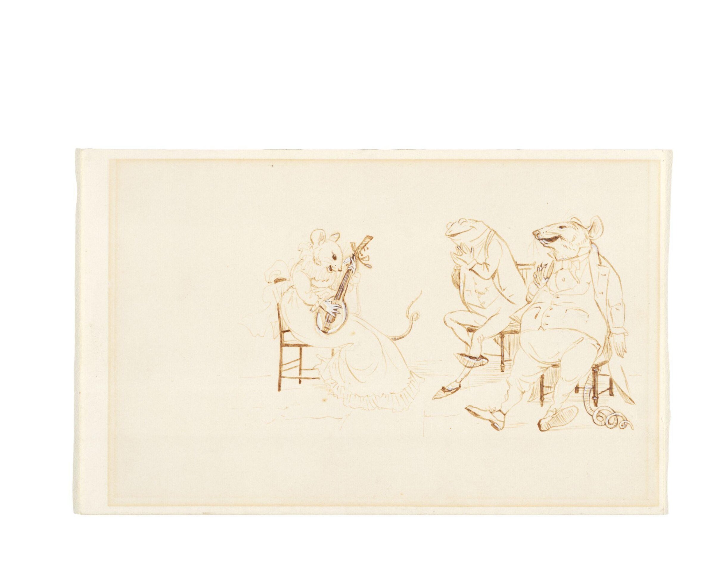 A Frog He Would A-Wooing Go, Randolph Caldecott, 1883
