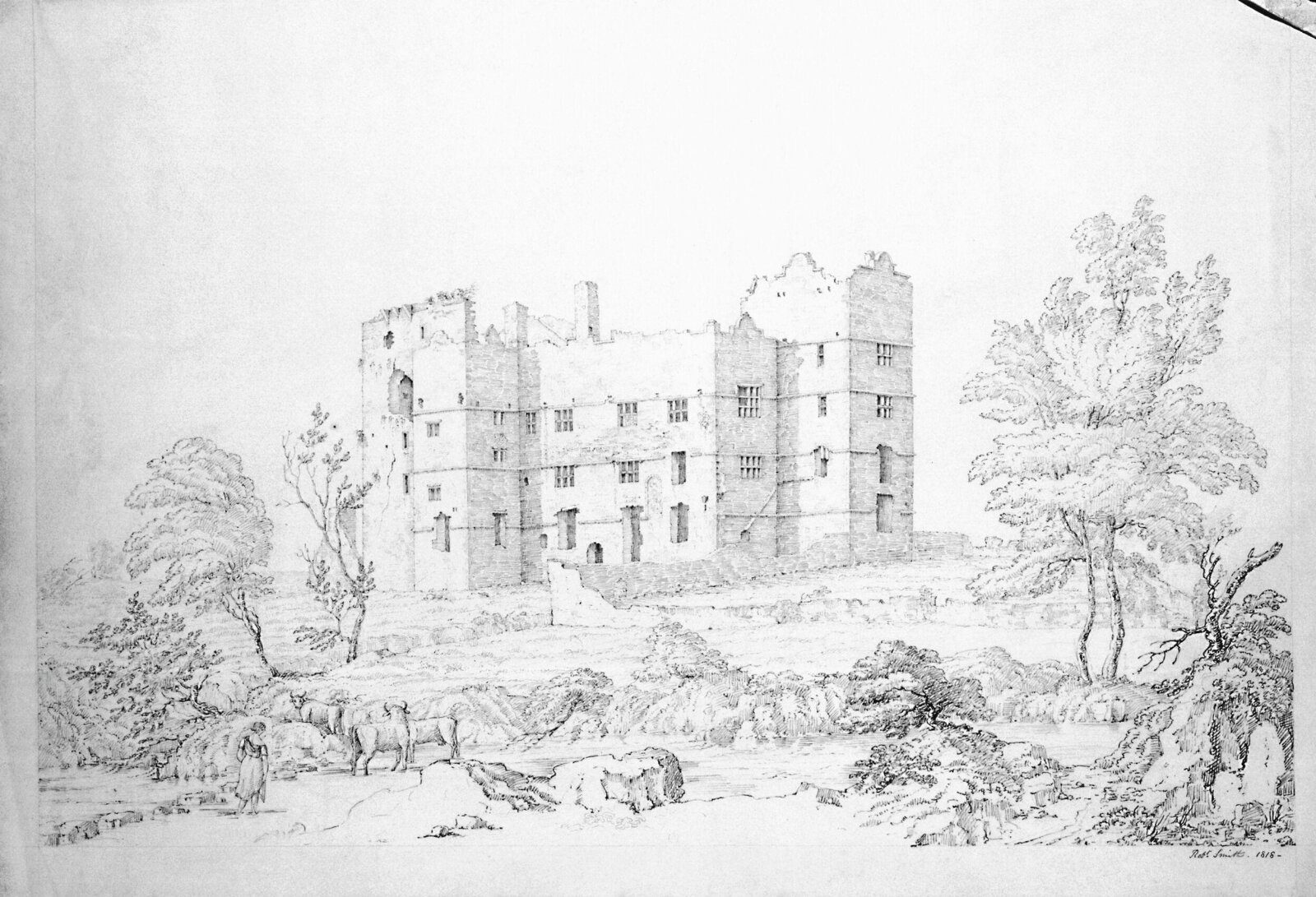 Drawing, Robert Smith, 19th century