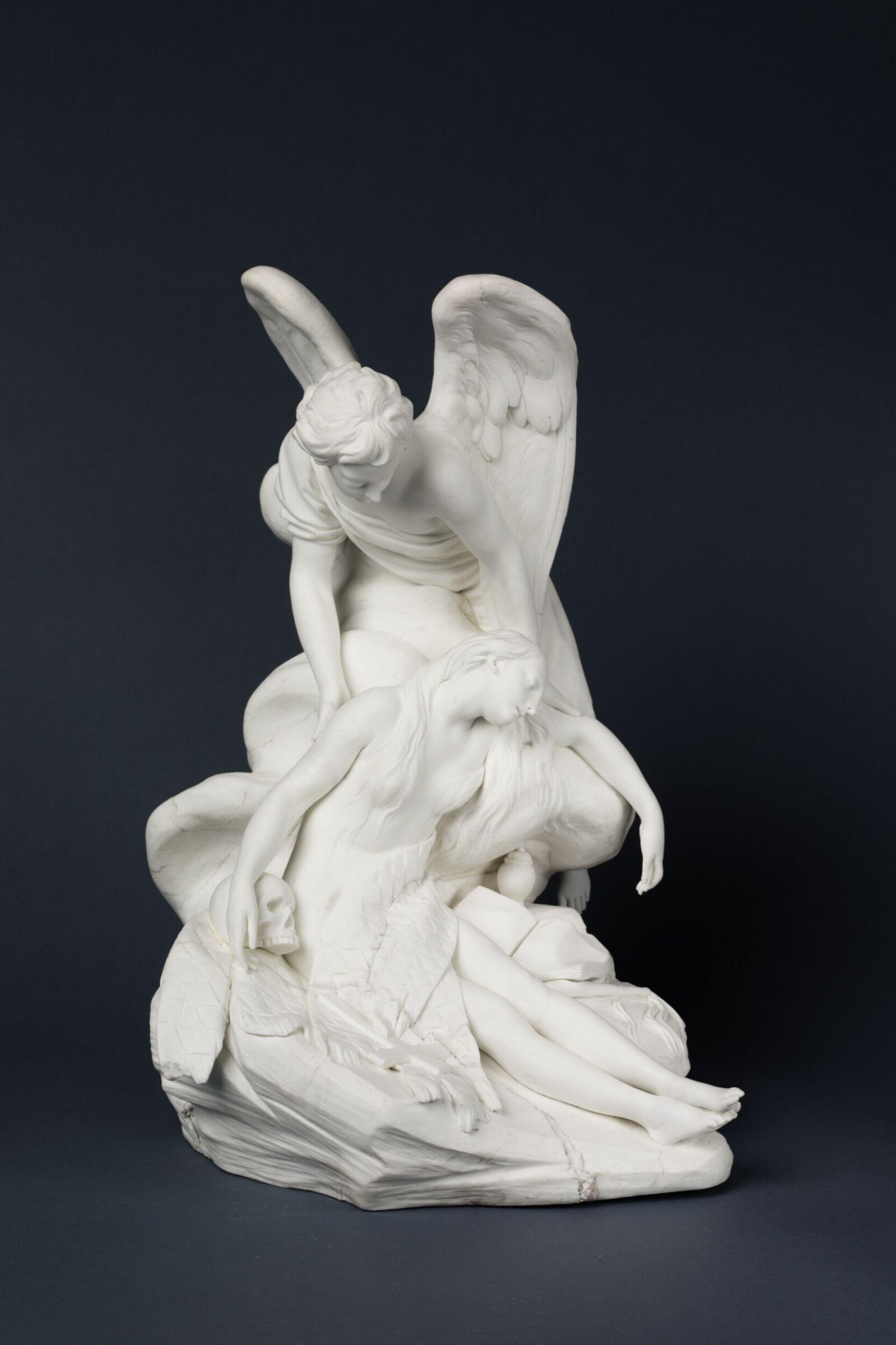 The repentant Magdalene with an angel, Étienne-Maurice Falconet, 1766-1773