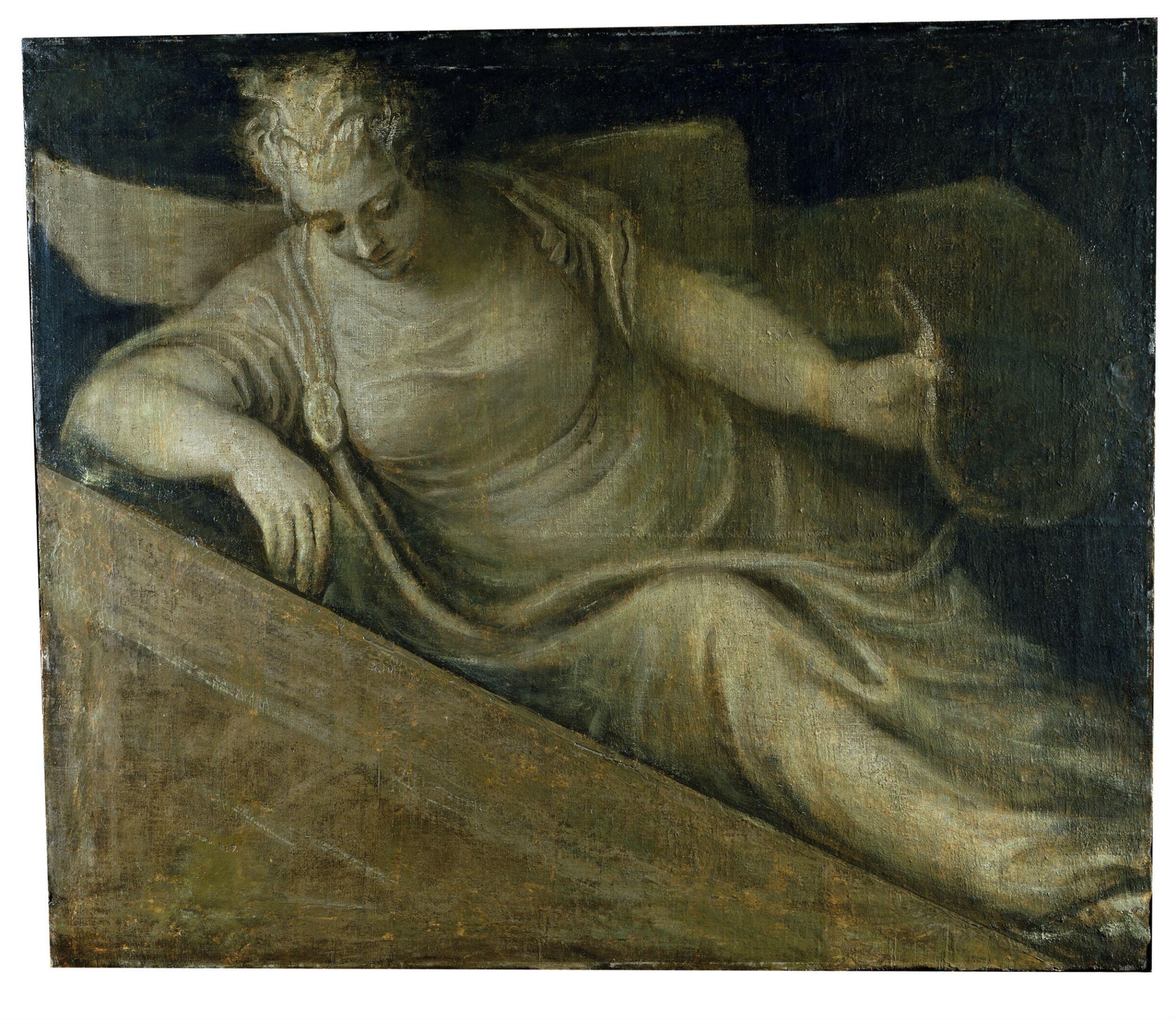 An Allegorical Female Figure: Poetry ?, Benedetto Caliari, ca. 1565-1575