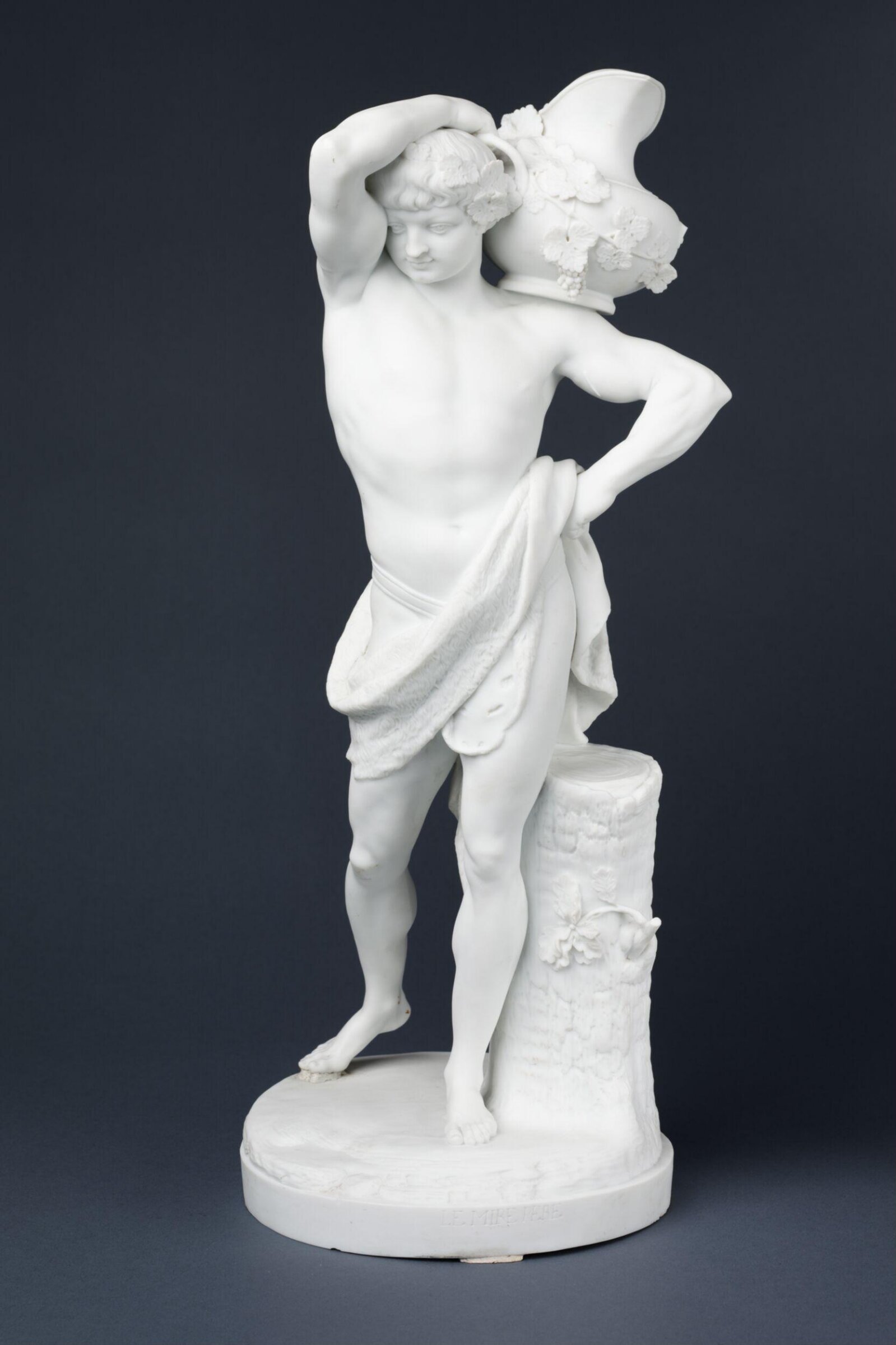 Male Bacchanal carrying a Ewer, Charles-Gabriel Lemire, ca. 1780s